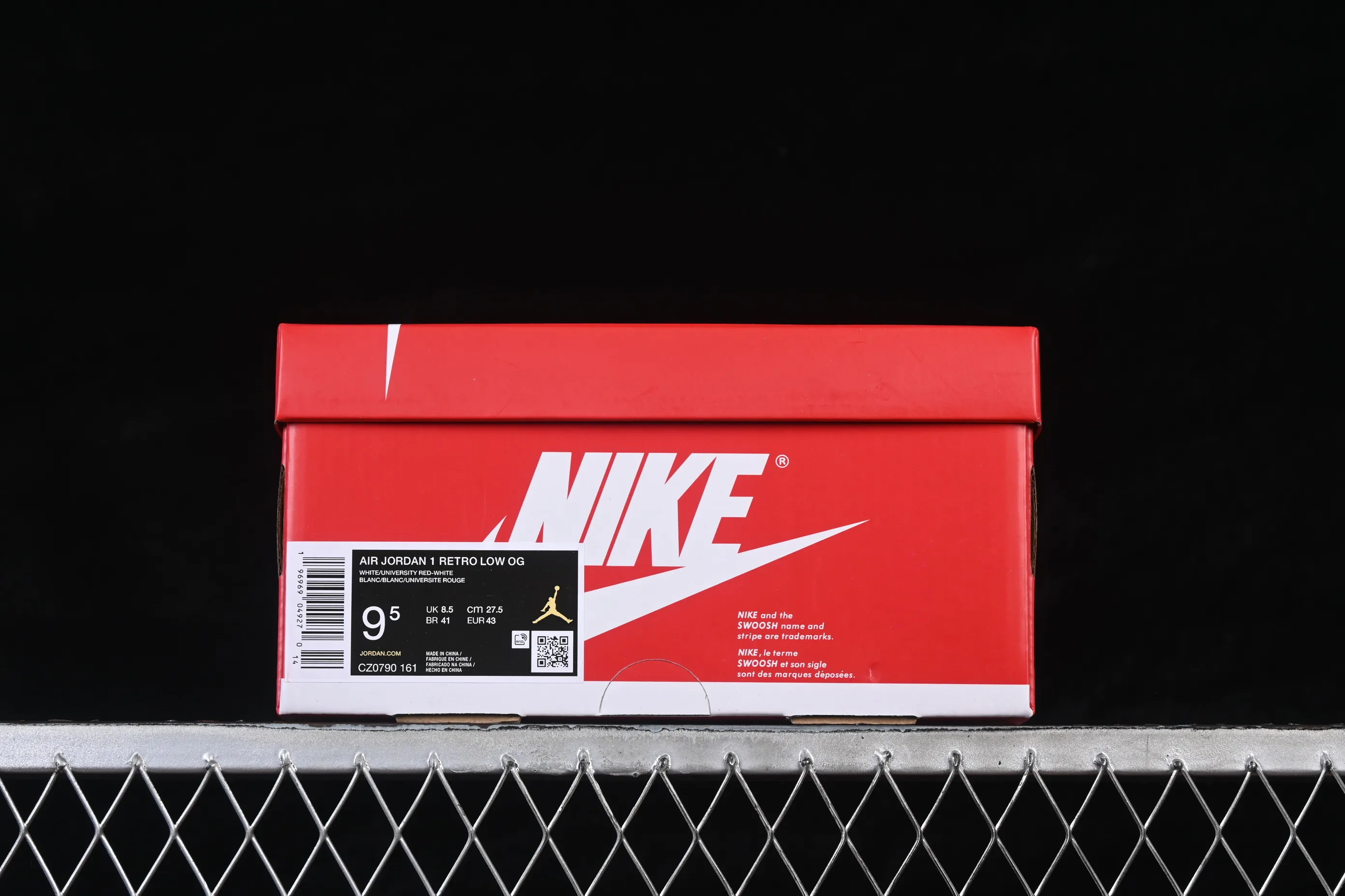 All categories Air Jordan Jordan series basketball shoes Air Jordan 1 Low foreign trade version Air Jordan 1 Low OG "University Red" AJ1 Joe 1 University Red low-top cultural and casual sneakers CZ0790-161